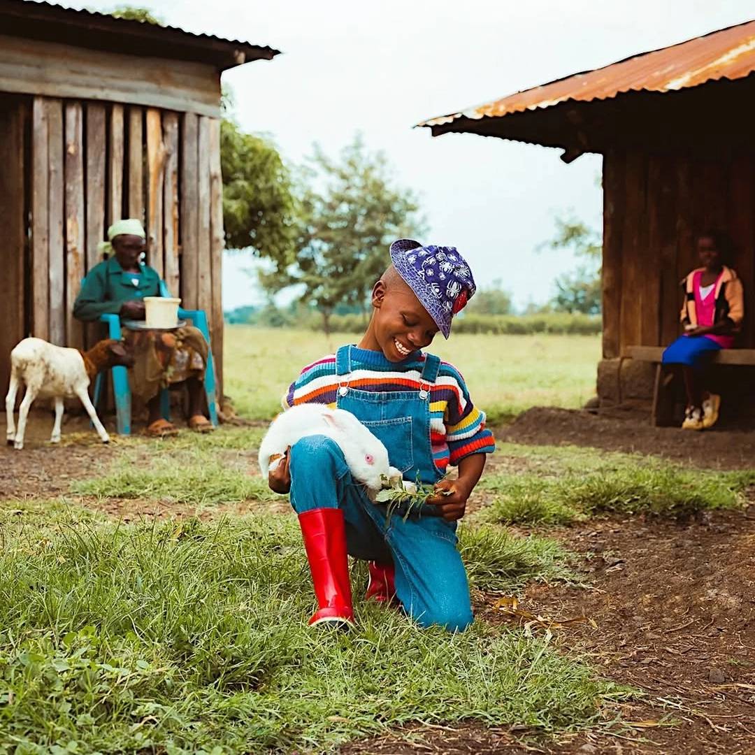 Farmer in a field